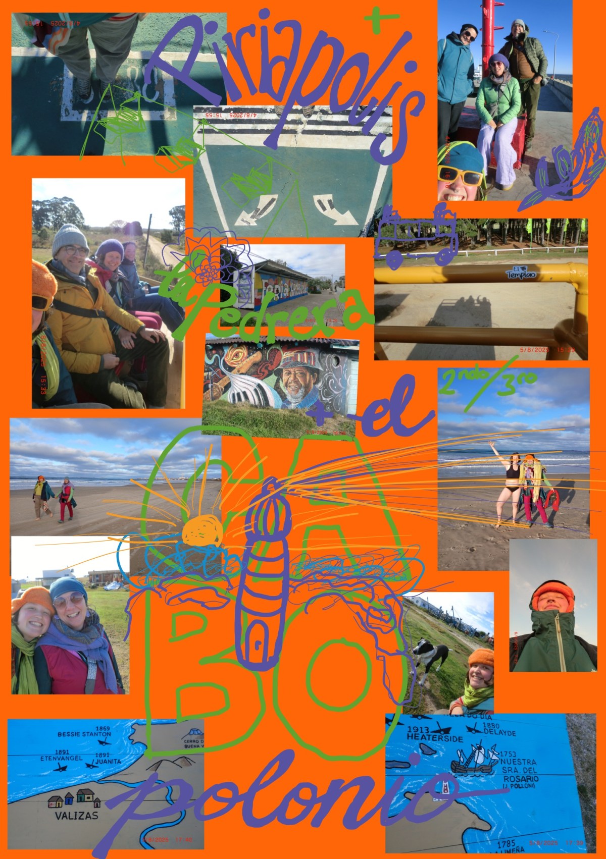 Rocha + Naranja y&nbsp;violeta